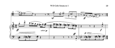 Cello Sonata 1 extract